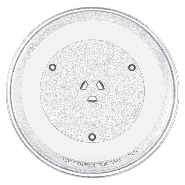 Plato giratorio de vidrio para microondas Beaquicy de 13.5 pulgadas de repuesto