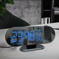 thumbnail image 4 of El Reloj de Alarma de Proyección Inteligente Multifuncional Puede Cargar Teléfonos Móviles, Pantalla de Temperatura Y Humedad Led Reloj de Proyección Digital Reloj de Proyección, 4 of 9