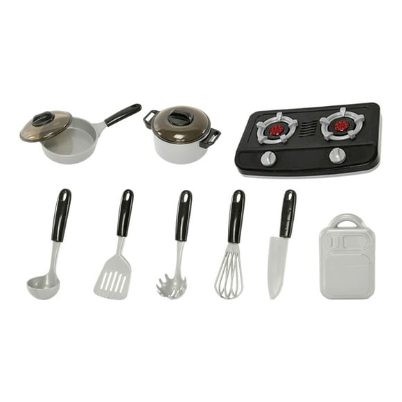 1 juego de juguetes de cocina de imitación, juguete educativo de cocina para niños.