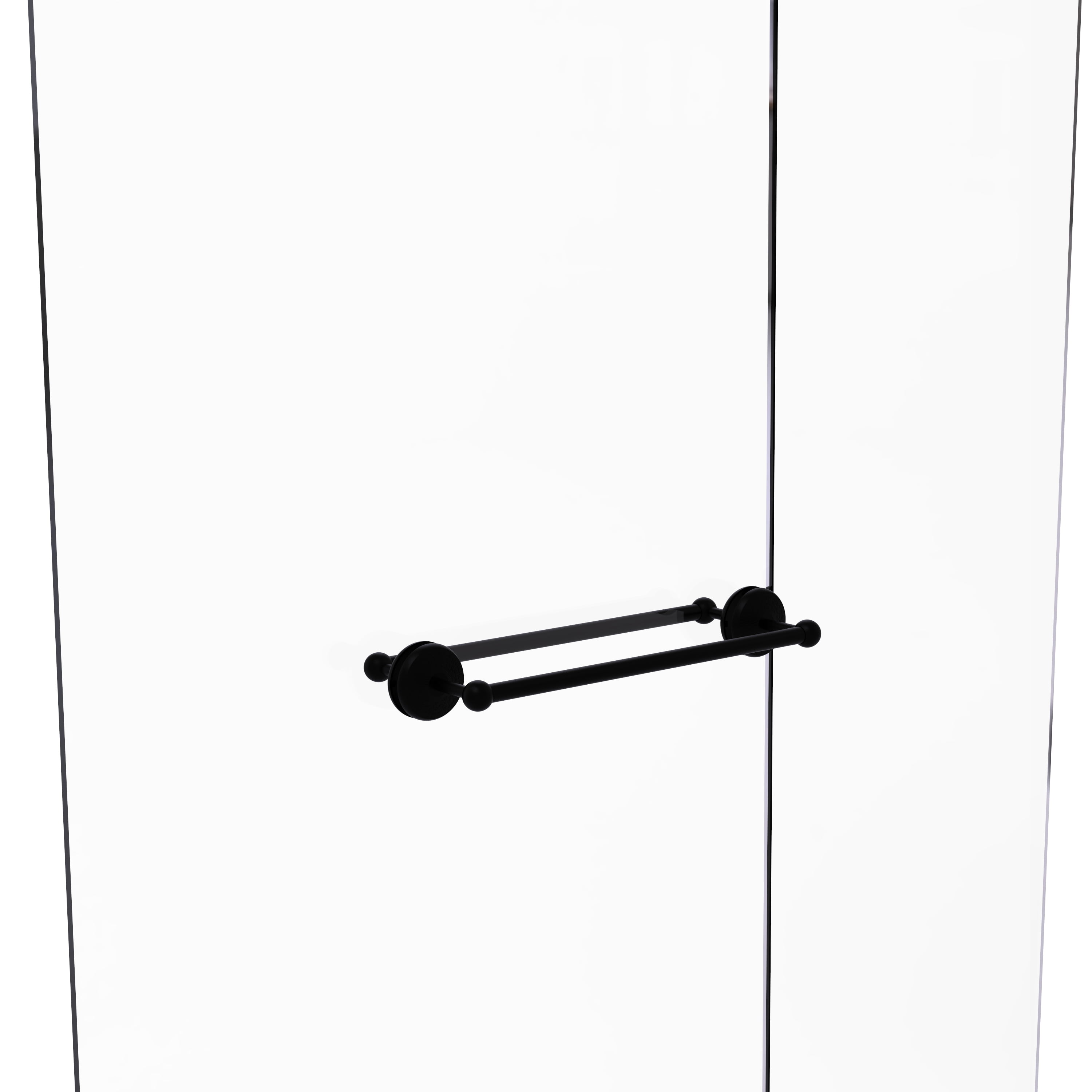 本物新品保証】 Prestige Skyline Collection 18 Inch Shower Door Towel Bar  P1000-41-SM-18-BKM