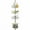 Satin Nickel, variant on Utopia Alley 4 Tier Steel Tension Pole Shower Caddy with 3 Baskets & Soap Tray Shelf, Satin Nickel