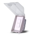 thumbnail image 2 of Eurofase Heating - Single Duplex Switch Weatherproof Flush Mount and Gang Box 20 Amp Per Pole-White Finish, 2 of 3