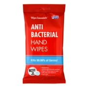 Wipe Essentials Antibacterial Hand Wipes, 30 Ct
