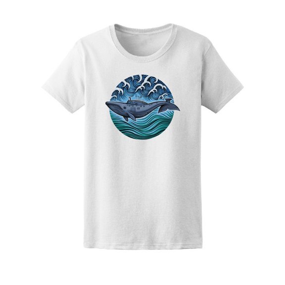 Color Whale Submarine Tee Men's -Image by Shutterstock