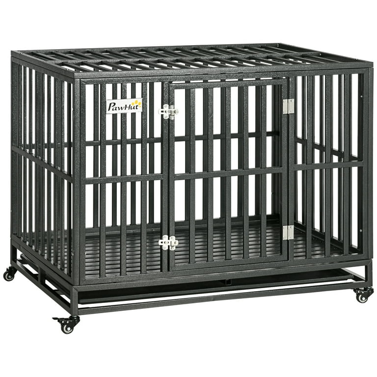 Metal dog kennels discount