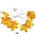 thumbnail image 2 of Liquidation d'Halloween! Guirlande Lumineuse 3 Mètres 20LED Feuilles d'Érable Automne Décorations d'Action de Grâce pour la Maison, 2 of 4