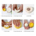 thumbnail image 5 of Dumpling Mold, 2pcs Dumpling Maker & Press Mold, Multifunctional Dumpling DIY Making Tool,Convenient Rinseable B, 5 of 5