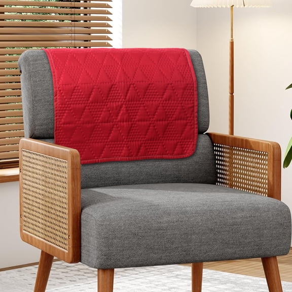 Set of 3 Recliner Headrest Protector and Armrest Cover Waterproof Couch Headrest Covering Chair Armrest Cover Non Slip Furniture Protector for Pet for Sofa Leather Couch Theater Seat