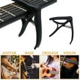 thumbnail image 2 of NANMELX Guitar Moving Capo Sliding Capo Adjustable Classical Capo with Silicone Pad Capo for Tuning Tone of String Instruments, 2 of 8