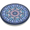 thumbnail image 3 of PopSockets Grip with Swappable Top for Cell Phones, PopGrip Butterfly Mandala Blue, 3 of 3