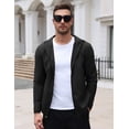thumbnail image 6 of COOFANDY Men's UPF 50+ Sun Protection Outdoor Lightweight Full Zip Hoodie Jacket Long Sleeve UV Sun Protection Hoodie, Outdoor Hiking Running Swimming Rash Guard, 6 of 8