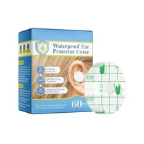 Bath & Bathing Accessories Ear Protector Cover Silicone Ear Patch Shower Cover 60Pcs Reusable Wash Suitable For All Skin Types