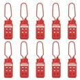 thumbnail image 1 of Cerradura De Cerrojo De Etiquetado, Candado De Seguridad Cerrojo De Bloqueo De Seguridad Nylon Aislante Portátil Para Mantenimiento De Equipos Industriales, 1 of 7