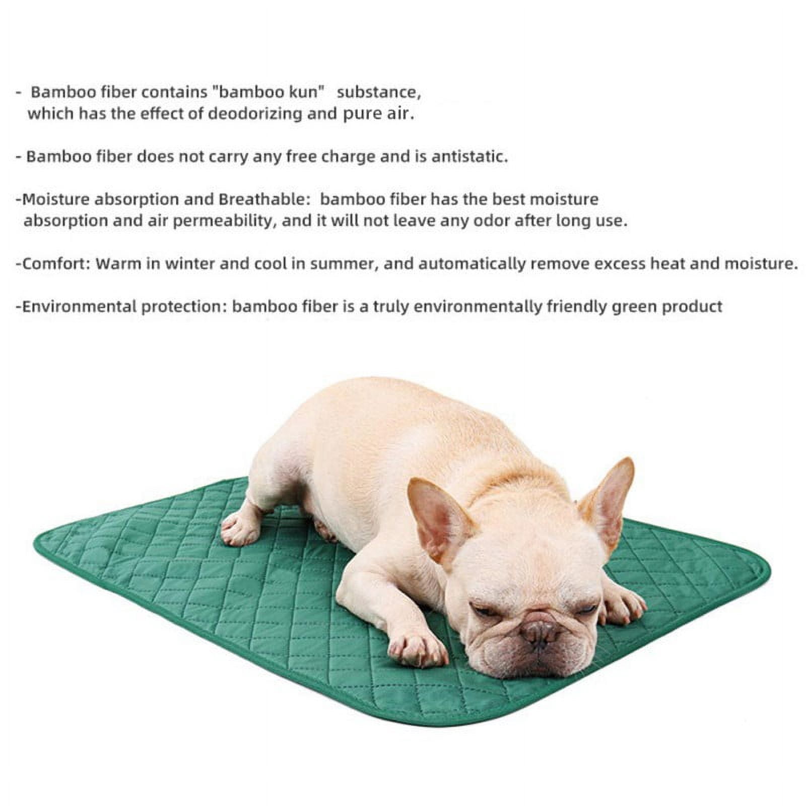 Reusable Dog Pee Pads for Dogs Washable Waterproof Training Pads for Puppy Medium Big Dogs