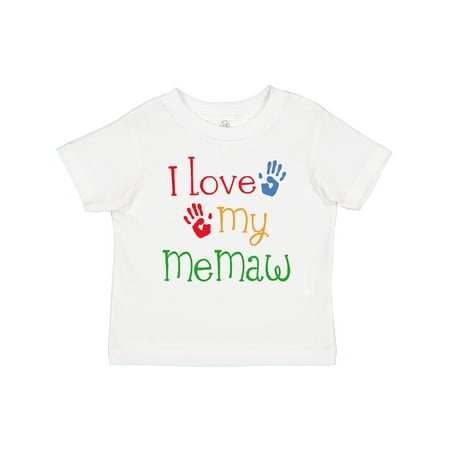 

Inktastic I Love My MeMaw Gift Baby Girl T-Shirt