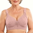 thumbnail image 4 of Stamzod Push Up Bras for Older Women No Underwire Plus Size Lace Bra Plus Size Fashion Wireless Everyday Bras, 4 of 9