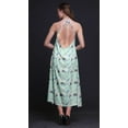 thumbnail image 5 of Bimba Ocean Women Printed Backless Long Halter Neck Beachwear RayonÂ&nbsp;Dress-Small, 5 of 6