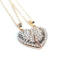thumbnail image 3 of Mother Daughter Pendant Necklace Mother's Day Gift for Mom Best Family Gift (Gold), 3 of 3