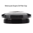 thumbnail image 4 of Motorcycle Engine Oil Filler Cap, Aluminium Alloy Fuel Tank Cover Replacement for Enduro R1200GS R1200GS Adventure R1200R, with CNC Machining Anodized Surface, 4 of 7