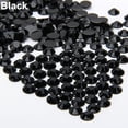 thumbnail image 3 of OPOLSKI 2000Pcs Flat Back Resin Rhinestones 2/3/4/5mm DIY Phone Case Nail Decals Black, 3 of 8