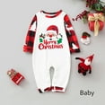 thumbnail image 4 of Penkiiy Christmas Pajamas for Family 2024 Matching Sets Lounge Sets for Women Couples Loungewear Sets Christmas Pjs 6 Months Red, 4 of 5
