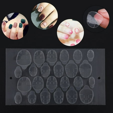 Ccdes Autocollant Transparent Ruban Adhesif Pour Faux Ongles Conseils Colle Adhesive Double Face Transparent Autocollant Transparent Ruban Pour Faux Ongles Conseils Outils De Manucure Walmart Canada
