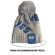 thumbnail image 2 of Gorro de punto con pompón para invierno, gorro para niños, 2 of 5