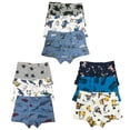 thumbnail image 2 of B&Q Toddler Boys 9-Pack Cotton Boxer Briefs | Sizes 4T-8T | Experience High-Quality Comfort and Durability!, 2 of 4