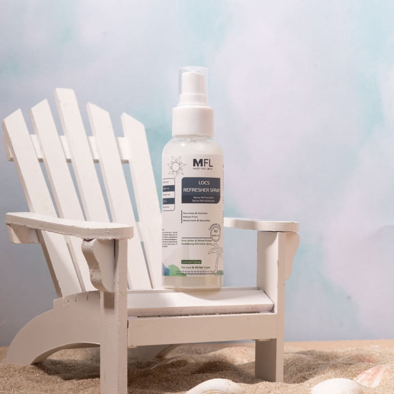 Made For Locs Rose Water Refresher Spray (Caribbean Vibez) 3.4 oz