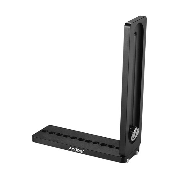 Bracket,Inch Screw Mount Video Stabilizer Ballhead Camera Alloy Screw Mount Video Universal L-shape Plate Mount Video Stabilizer Alloy Universal L-shape Plate Camera 1/4 Inch Screw Buzhi Qisuo
