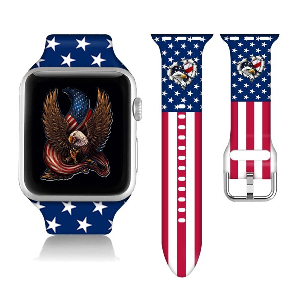Compatible Con Apple Watch Retro Black History 38/40/41/42/44/45 Mm Para Mujeres Y Hombres, Silicona Suave, Regalos De Juneteenth, Decoraciones, Pulsera De Repuesto Para Iwatch Series 9, 8, 7, 6, 5, 4