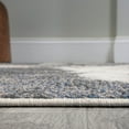 thumbnail image 3 of JONATHAN Y CONTEMPORARY POP 2 x 8 Runner Rug, Petalo Abstract Two-Tone - Gray/Cream, CTP200C-28, 3 of 8