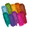 thumbnail image 5 of Mallofusa Paleta de sombras de ojos en polvo de un solo tono, kit de maquillaje con purpurina en 15 colores metálicos brillantes (naranja calabaza) 8 g/0,28 oz, 5 of 5