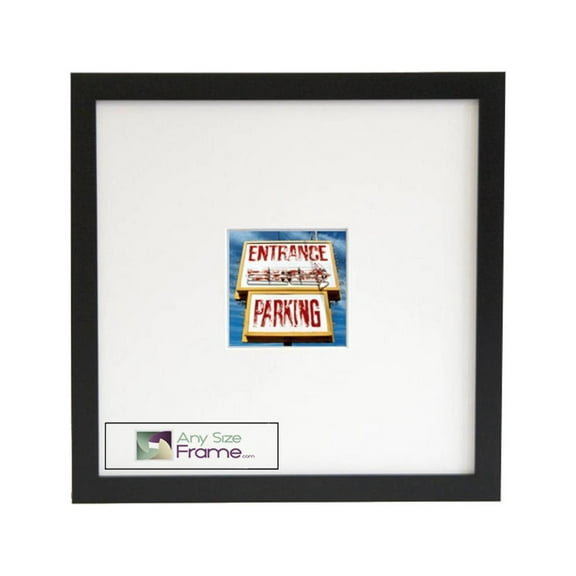 AnySizeFrame Thin Satin Black Instagram 12X12 Pictureframe