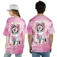 thumbnail image 5 of Faith Love Hope Alaskan Malamute Breast Cancer Awareness Survivor All Over Print 3D Baseball Shirt Alaska Mal Dog Lovers Gifts Softball Sport - 02017, 5 of 6
