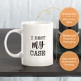 thumbnail image 3 of Designs ByLITA I Rest My Case 11oz Plastic Coffee Mug, 3 of 3