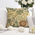 thumbnail image 3 of Vintage Flower Chinoiserie Cushion Covers, 16x16 Inch - Pack of 2 Spring-Summer Throw Pillows for Outdoor, Sofa, and Bedroom Decor - Elevate Your Interiors with a Burst of Color, 3 of 7