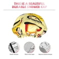 thumbnail image 5 of Balery Funny Construction Vehicles Shower Caps, Double Layer Waterproof Shower Cap, Double Layers Reusable Shower Cap With Soft Comfortable For Long Thick Hair Soft Bath Shower Hair Caps, 5 of 9