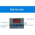 thumbnail image 5 of XH-W3002 110V-220V -50~110 Digital Temperature Controller Intelligent Digital Display Temperature Control Switch Home Aquarium Incubator Temperature C, 5 of 5