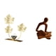 thumbnail image 5 of Escultura De Hoja, Adorno De Estantería, Decoración Moderna Para El Hogar, Coleccionables, Figura Humana, Estatua De Pensador Abstracto, Arte Decorativo, Colección Versátil, Dormitorio,, 5 of 8