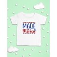 thumbnail image 3 of Made In 'Merica Banner T-Shirt Infant -Image by Shutterstock,  18 Months, 3 of 4