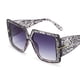 thumbnail image 4 of Gafas de sol cuadradas con montura grande, gafas de sol de moda europea y americana para mujer, gafas de sol de moda para hombre, 4 of 5
