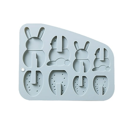 

NEGJ Easter 3D Silicone Spellable Three-Dimensional Combination Cake Mould Chocolate Mould DIY Handmade Baking Mould