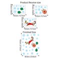 thumbnail image 2 of Decorative Christmas Stickers - Elk Winter Christmas Door Stickers Removable Window Stickers Door Stickers Seasonal Glass Door Stickers Christmas Snowman, 2 of 5