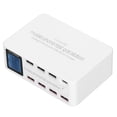 thumbnail image 4 of 100W 8 Ports USB Charger Station, Simple Operation 8 Port Smart USB Charger  For  Phones For  Phones EU Plug,US Plug,UK Plug,AU Plug, 4 of 8