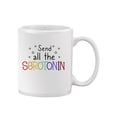 thumbnail image 1 of Send All The Serotonin Mug - Smartprints Designs,, 1 of 4