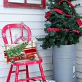 thumbnail image 4 of Merry Christmas Throw 12x20 Inch Pillow Covers Red Truck Buffalo Bowknot Pickup with Christmas Trees Green Farmhouse Decoration Pillow Cover Winter Holiday Pillows Cushion Cases for Sofa Couch, 4 of 6