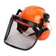 thumbnail image 3 of Casco para motosierras,Casco seguro para uso forestal con orejeras para arbolistas,Casco para motosierras con pieza facial de malla,Casco forestal Protección auditiva Cuidado del, 3 of 9