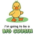 thumbnail image 2 of CafePress - Big Cousin To Be Duck Infant Bodysuit - Baby Light Bodysuit, Size Newborn - 24 Months, 2 of 4