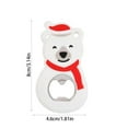 thumbnail image 3 of YIMWNYI Christmas Decoration Beer Bottle Opener, Stainless Steel Magnetic Cap Remover, Funny Cartoon Design for Holiday Parties, Ideal Gift for Friends and Family, Durable and Safe Household Tool, 3 of 6